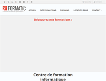 Tablet Screenshot of formatic2000.com